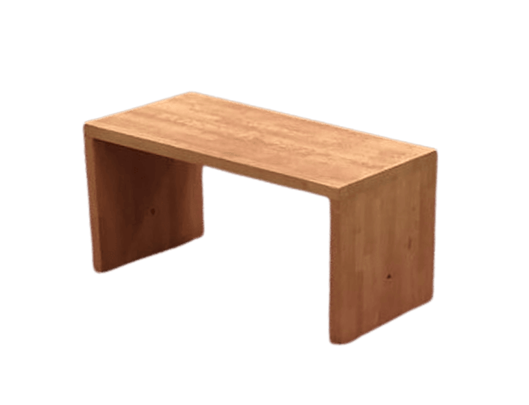 Table basse en bois massif