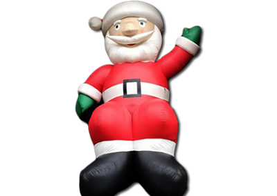 Père noël gonflable xxl