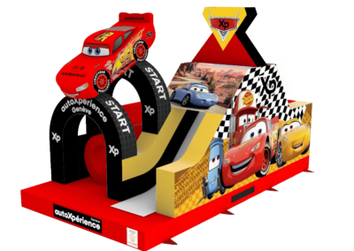 Parcours toboggan Cars x AutoXperience