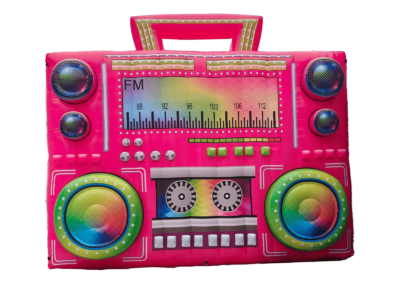 Poste Radio K7 Année 80 géant