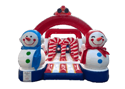 Parcours de Noel 1 (Bonhommes de neige)